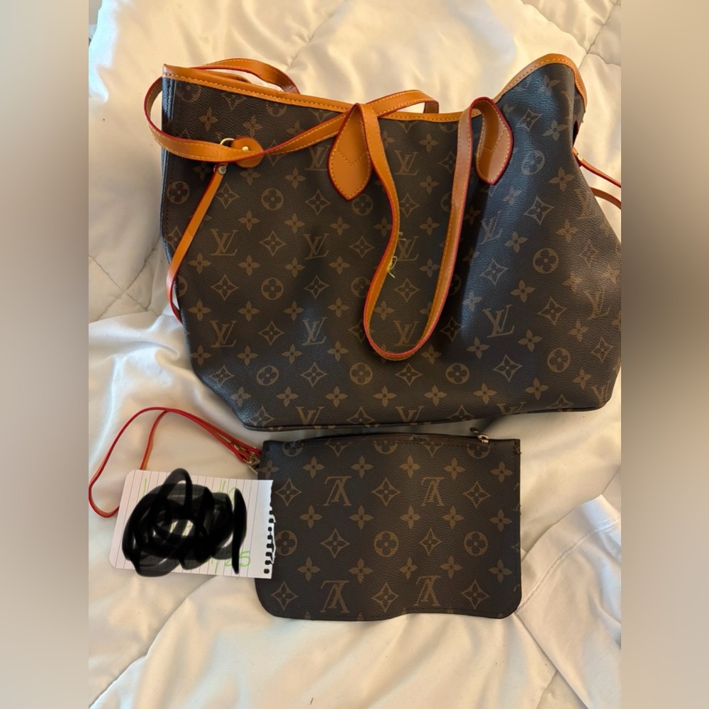 Louis Vuitton Dark Brown Monogram Tote